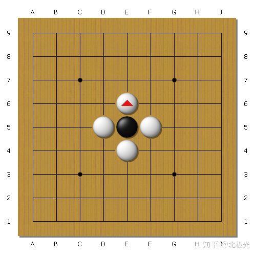 围棋速成 一 气 吃子 逃跑