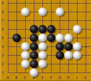 围棋小思考题 黑只有揪住白角方可渡过危机