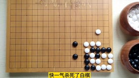 围棋二路死活题 3 七子有缺口,补不活