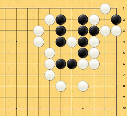 围棋棋力测试,段位死活3d篇,一半以上3段都难以全对