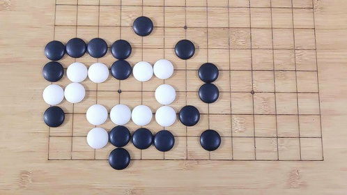 围棋死活题,倒脱靴4