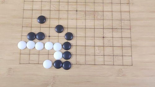 围棋基础劫争25,随手点即失败